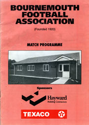Programme May 1992