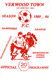 Programme December 1989